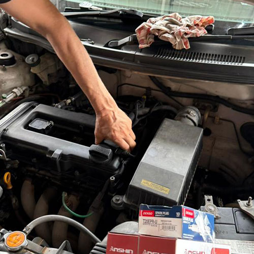 6. Gearbox Oil & Fluid Service